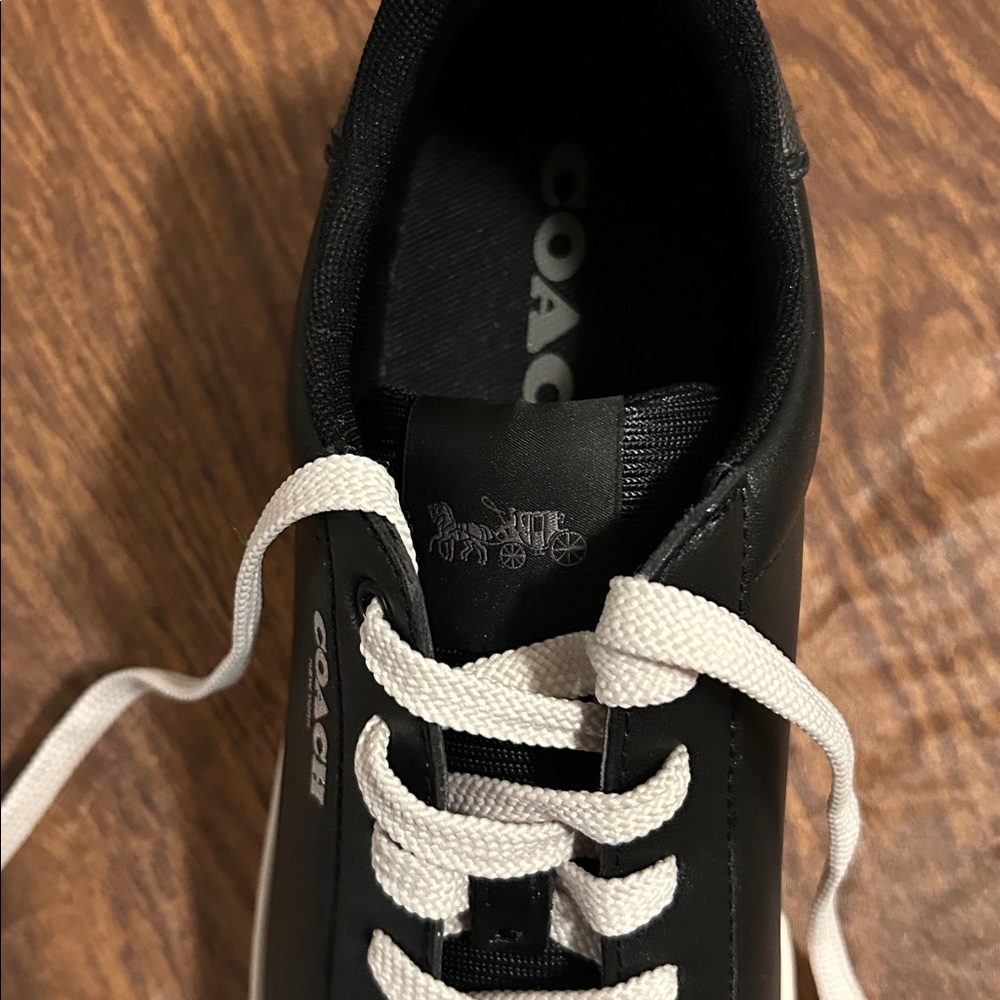 Coach Black and White Womens sneakers - Picture 6 of 8